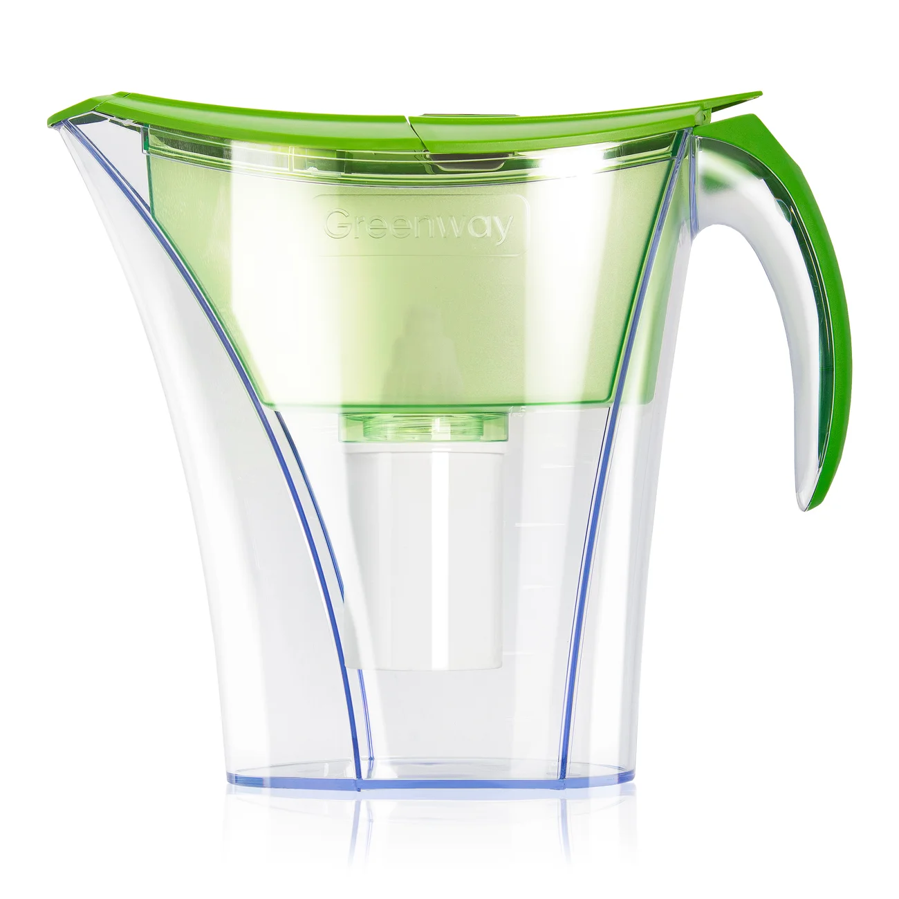 Кувшин-фильтр для воды Welllab Aqua PITCHER, зеленый