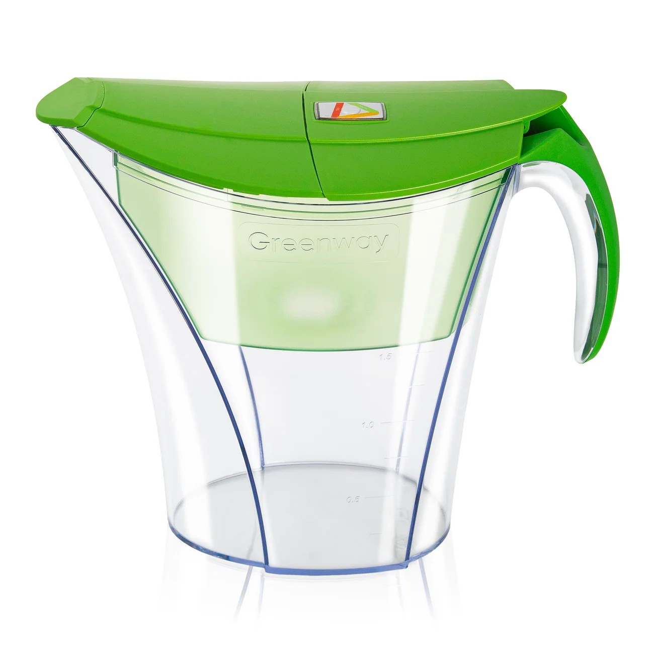 Кувшин-фильтр для воды Welllab Aqua PITCHER, зеленый