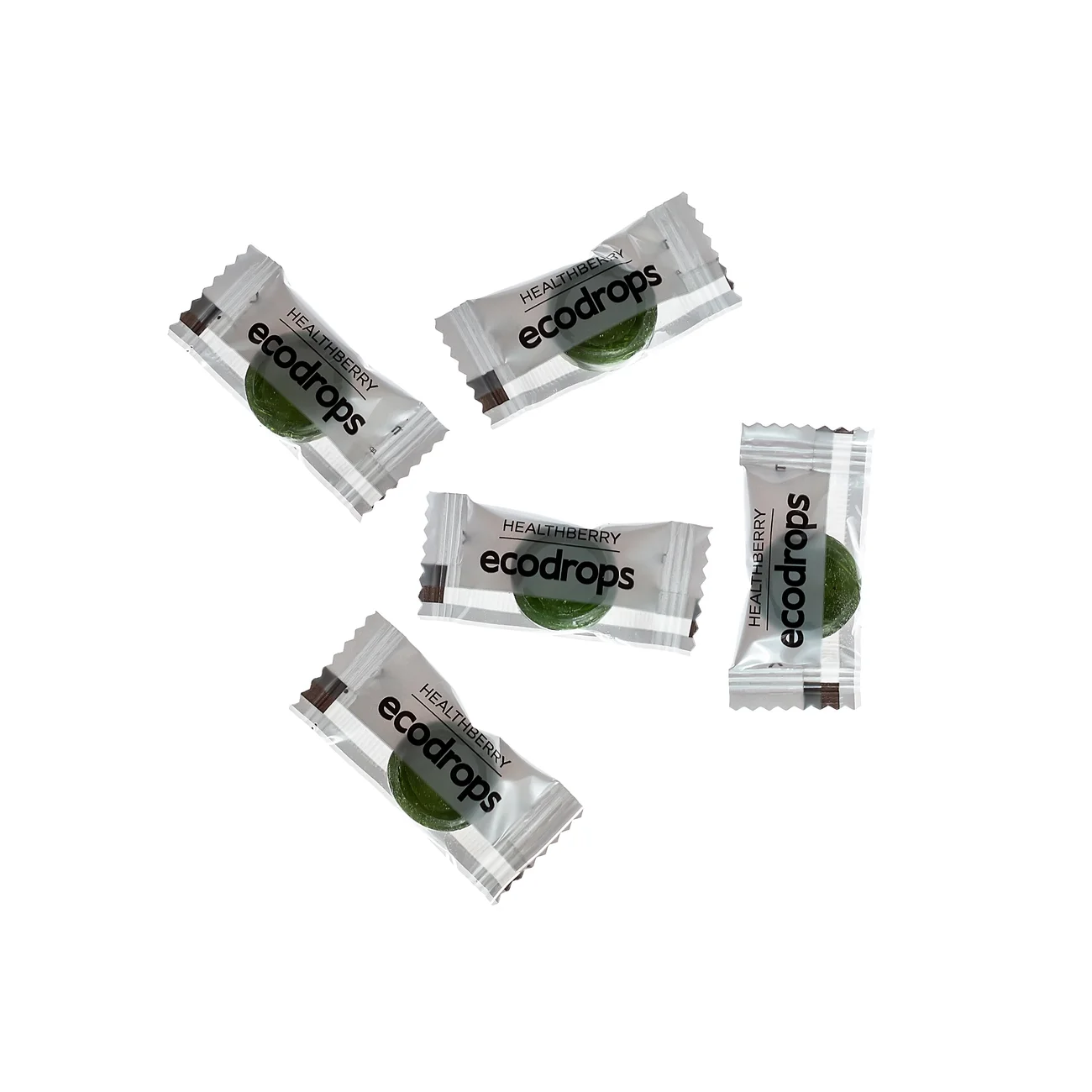 Леденцы для здоровья и молодости организма Healthberry Ecodrops Seaweed, 12 шт.