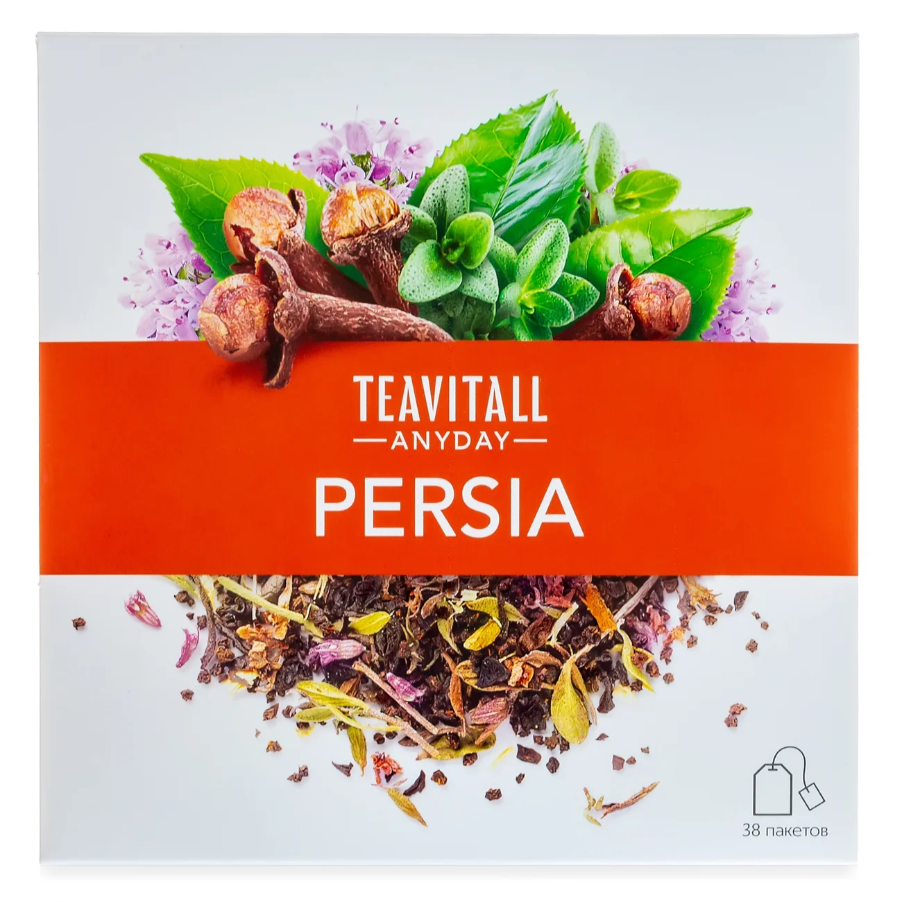 Чайный напиток TeaVitall Anyday «Persia», 38 фильтр-пакетов