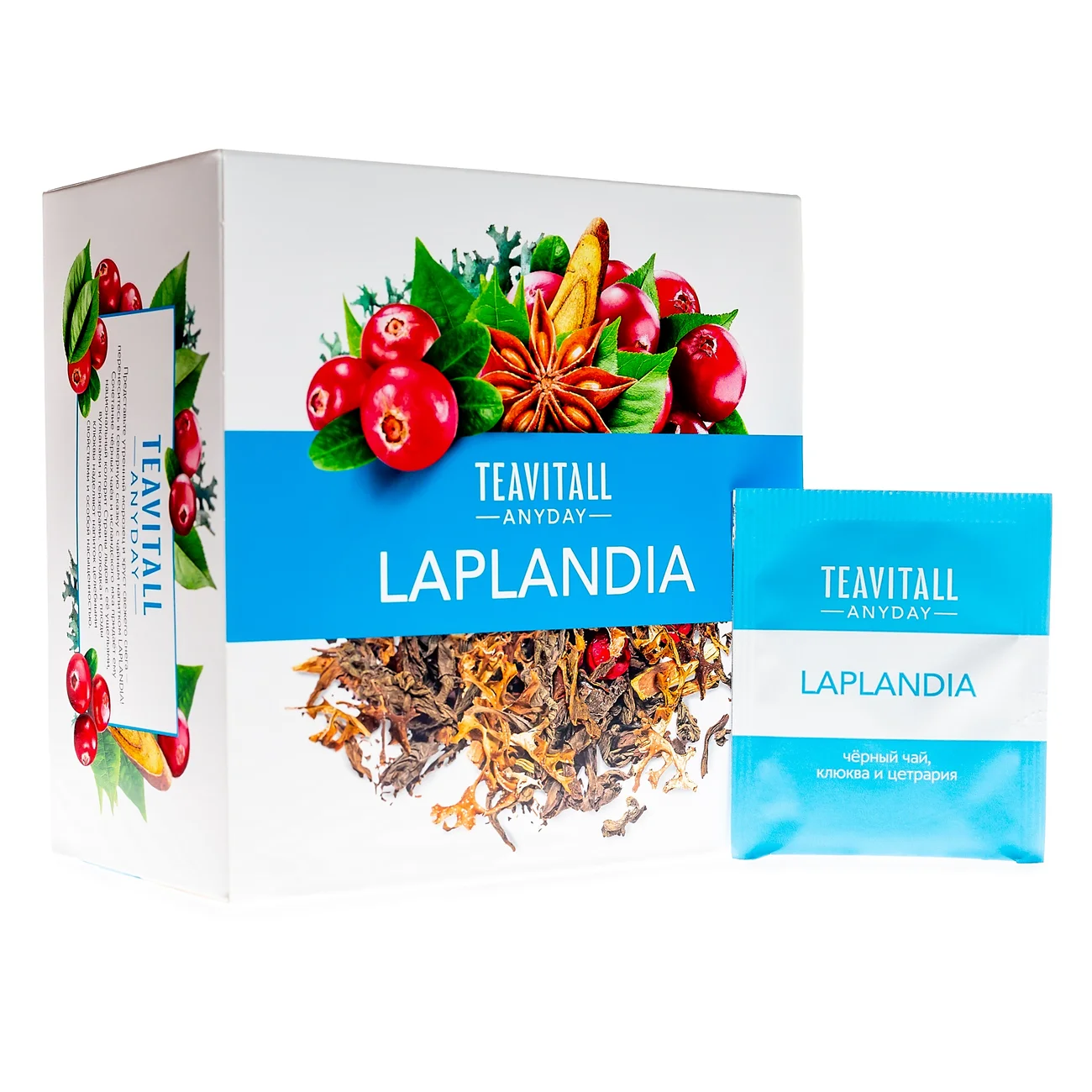 Чайный напиток TeaVitall Anyday «Laplandia», 38 фильтр-пакетов