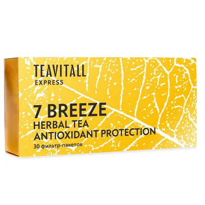 Чайный напиток антиоксидантный TeaVitall Express Breeze 7, 30 фильтр-пакетов