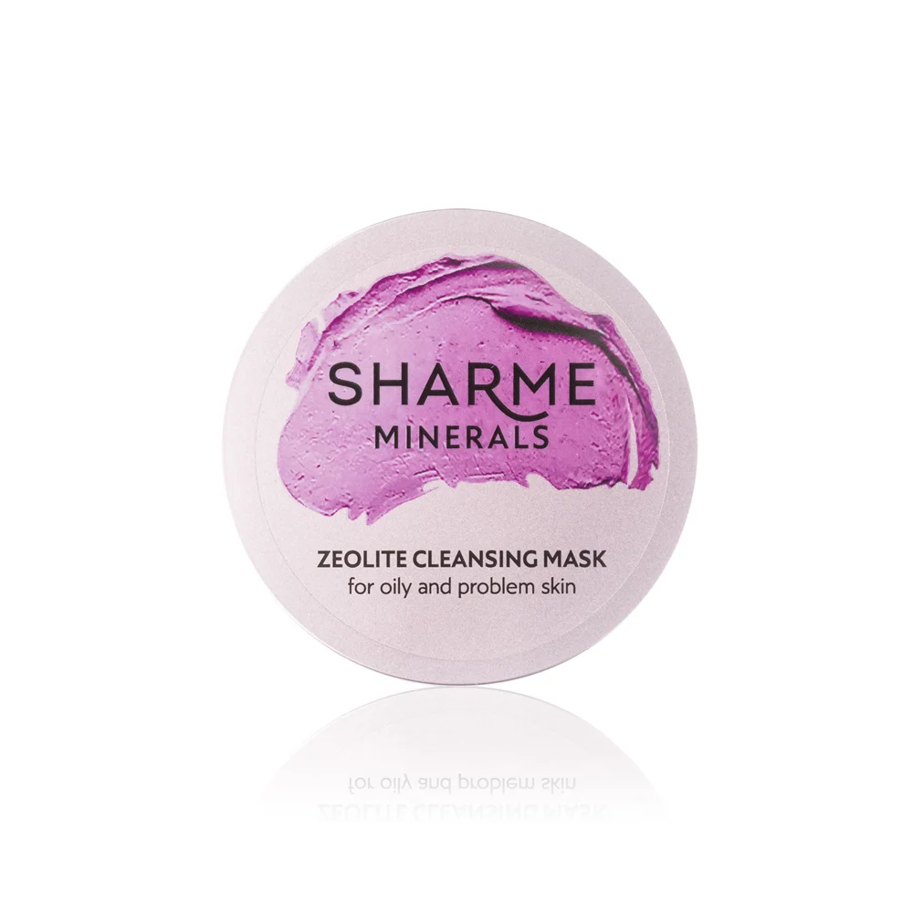 Цеолитовая очищающая маска Sharme Minerals для жирной и проблемной кожи, 56 г