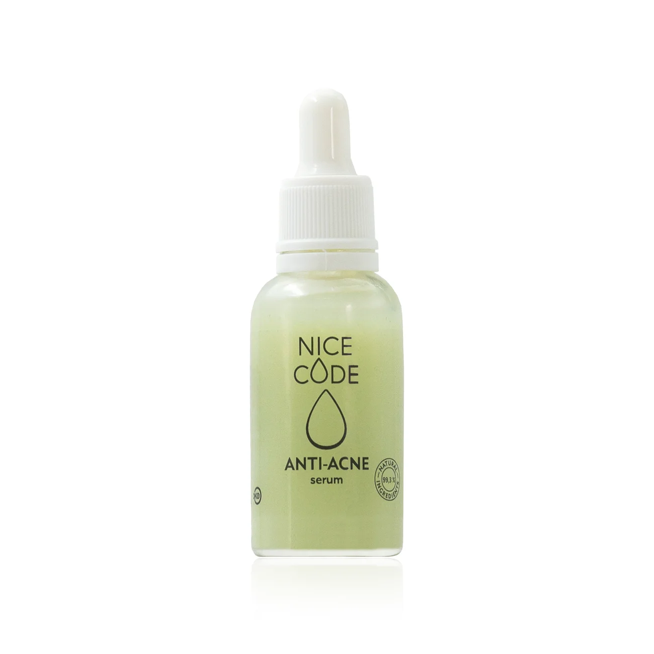 Натуральная сыворотка для лица ANTI-ACNE NICE CODE, 30 мл