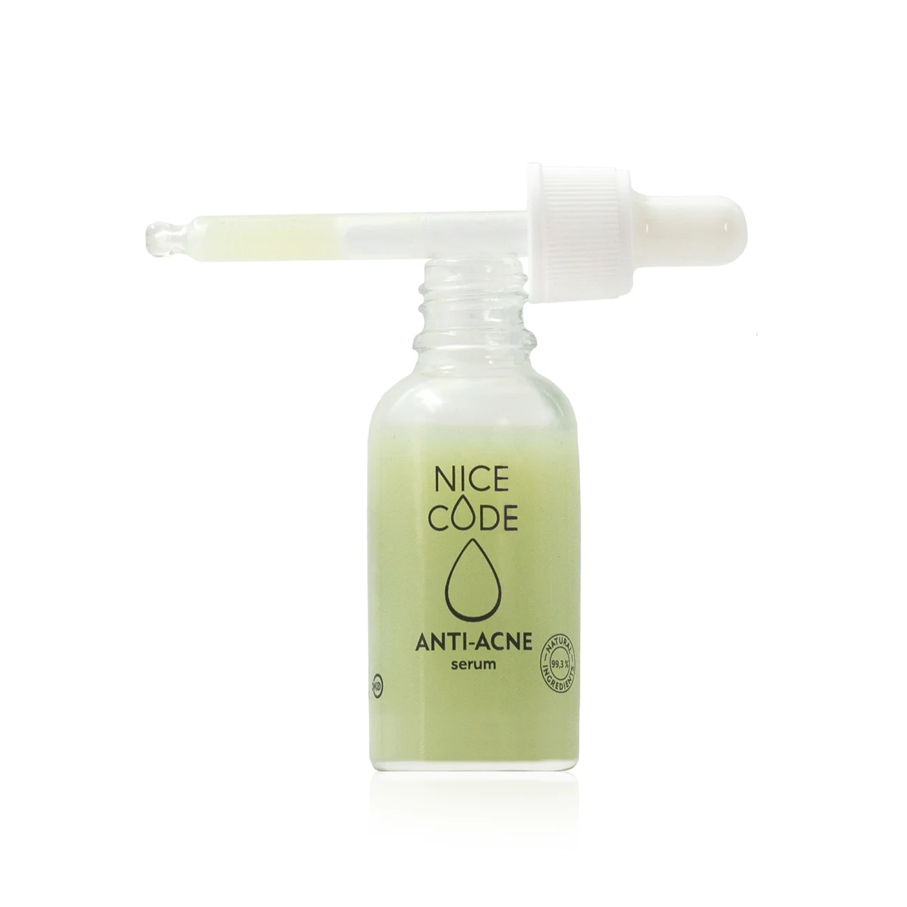 Натуральная сыворотка для лица ANTI-ACNE NICE CODE, 30 мл