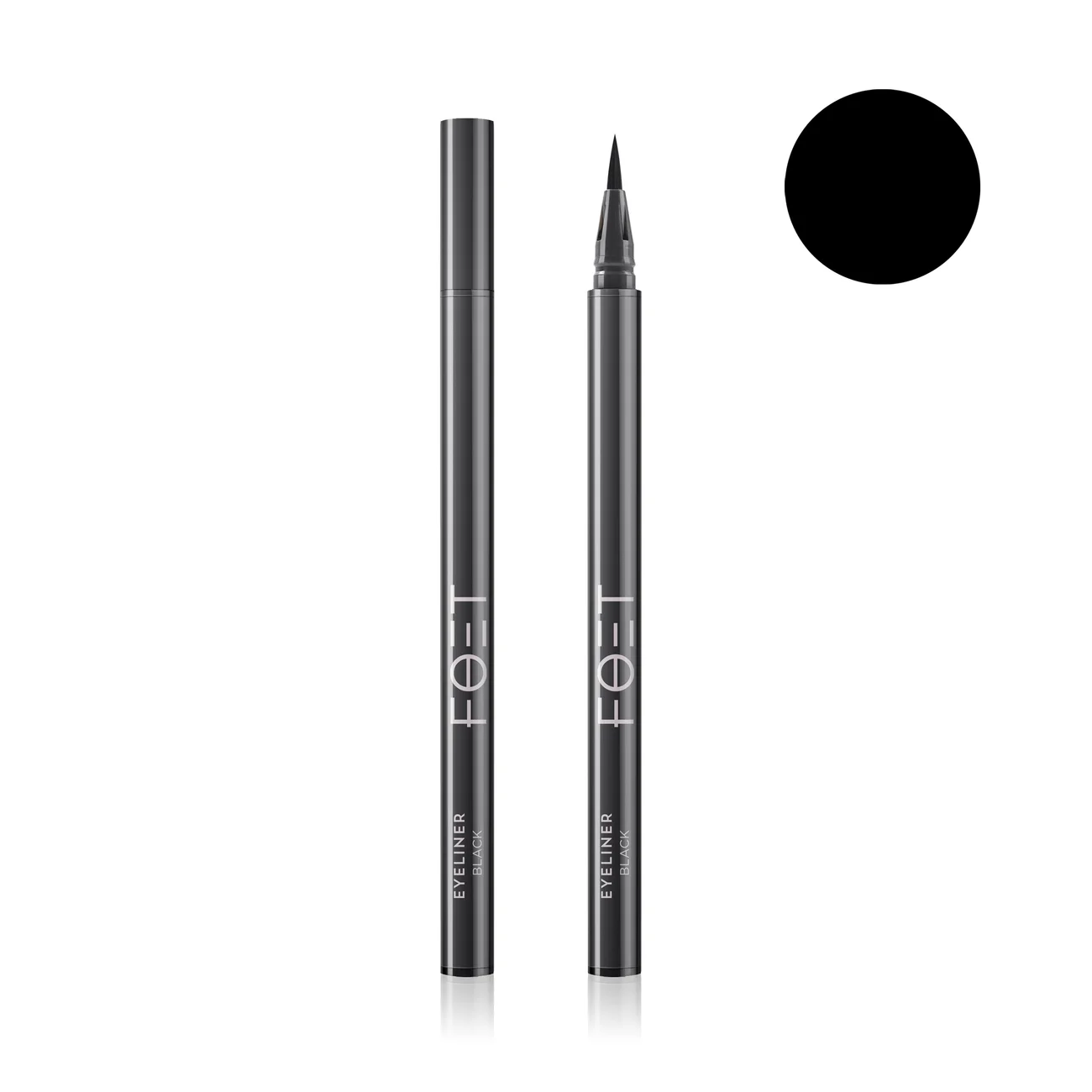 Подводка-лайнер для глаз Foet Eyeliner «Черный», 0,6 мл