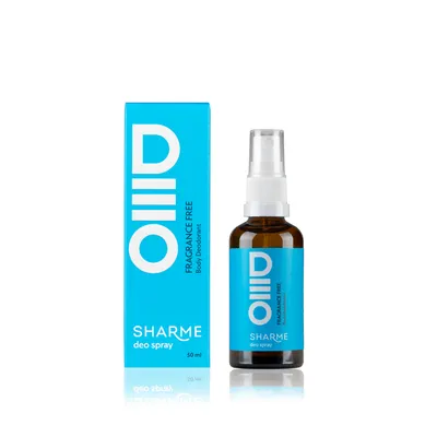 Натуральный дезодорант для тела SHARME DEO SPRAY «Без аромата», 50 мл