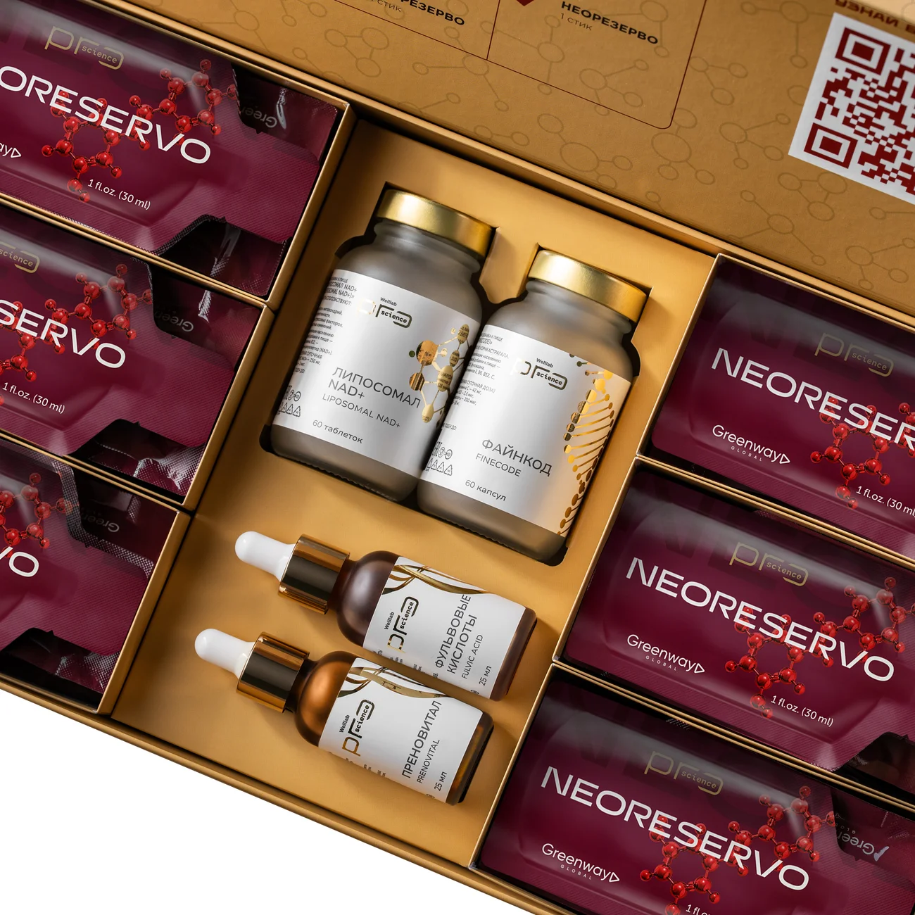 Набор «Код молодости» Welllab Pro Science