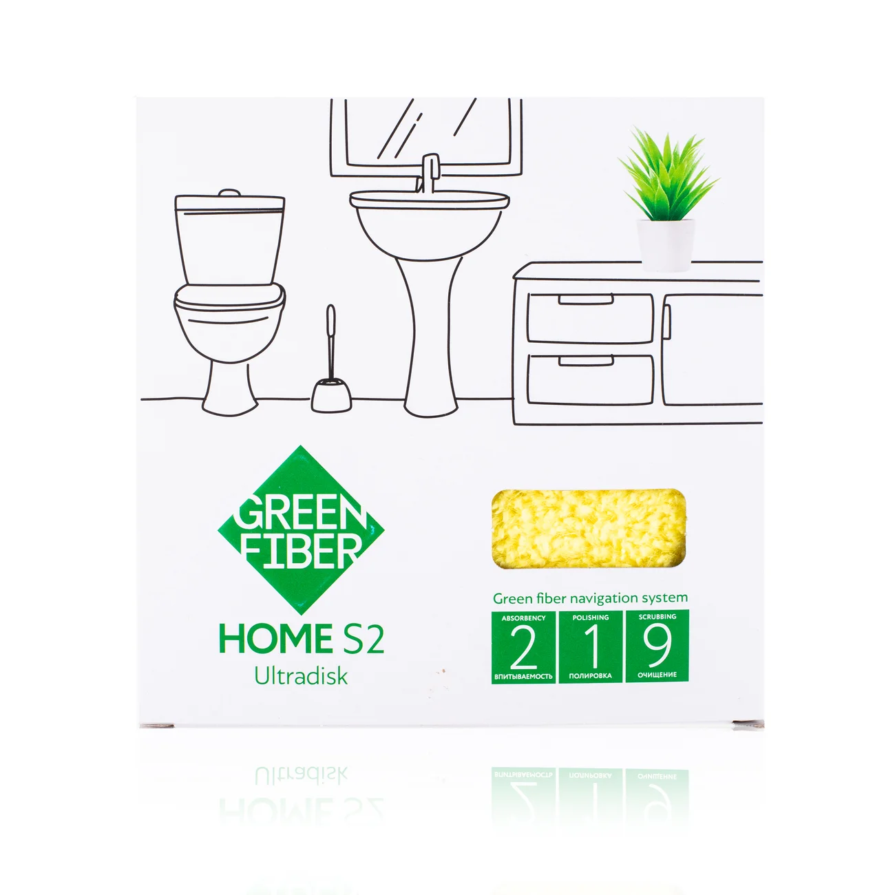 Диск Инволвер Green Fiber HOME S2, желтый