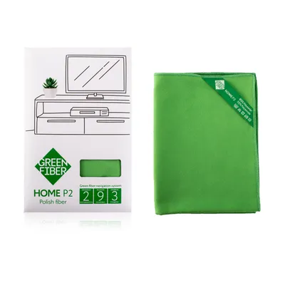 Green Fiber HOME P2 Polishing fiber, green
