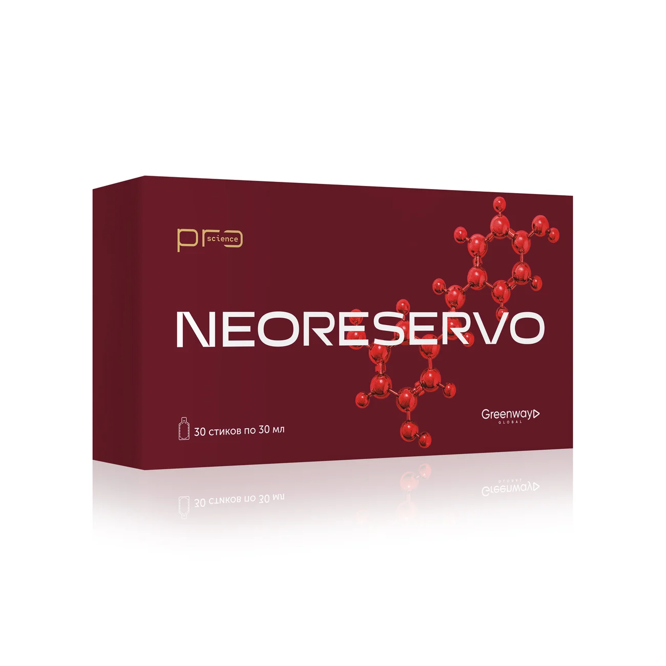 Гель с ресвератролом NEORESERVO, 30 стиков