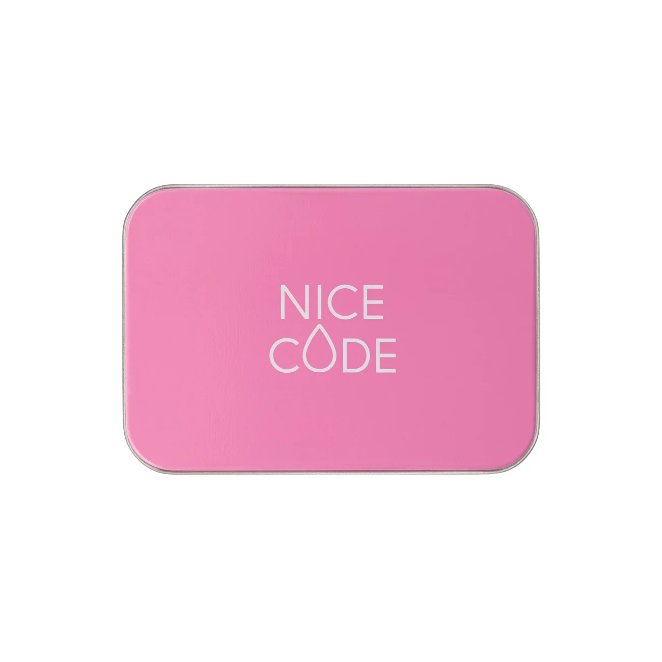 Многоразовые патчи для глаз Nice Code, розовые, в футляре, 2 шт.
