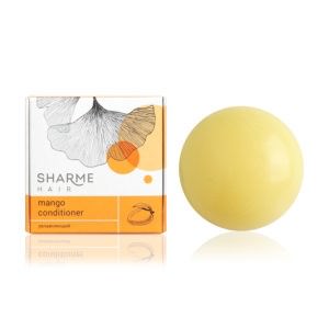 Натуральный твердый кондиционер Sharme Hair Mango с маслом манго, увлажняющий, 45 г